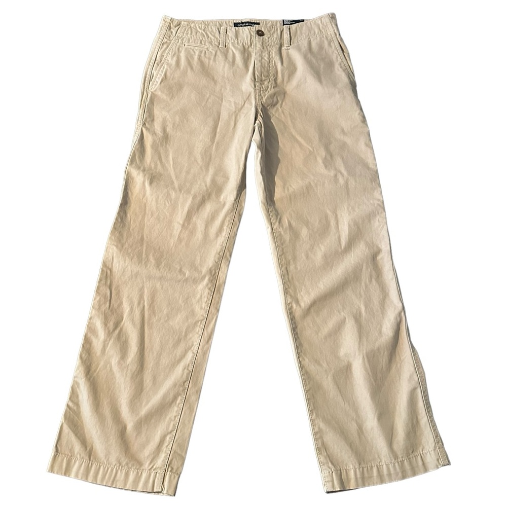 NWT Men's AMERICAN EAGLE Relaxed Straight Made To Last Chino Pants Size 30x30